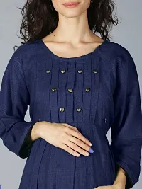 WAY SAFE PREMIUM QUALITY FEEDING KURTI FOR  WOMEN(NAVY BLUE)-thumb3