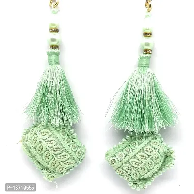GOELX Heavy Latkan Hanging Tassel Lace for Dresses, Sarees, Lehenga,  Borders, Bags, Art & Craft and All Decoration Works - Antique Lace Reel  Price in India - Buy GOELX Heavy Latkan Hanging