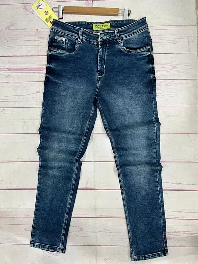 Stylish Solid Low Rise Jeans For Men