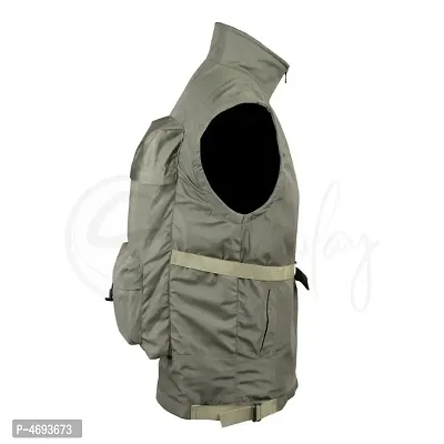 2 in 1 Olive JackPack (Jacket + Backpack) Core Functionality-thumb2