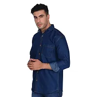 Indische Stylish Denim Shirts, Denim Casual Shirts, all season Denim Shirts-thumb1