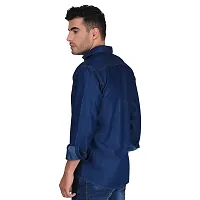 Indische Stylish Denim Shirts, Denim Casual Shirts, all season Denim Shirts-thumb4