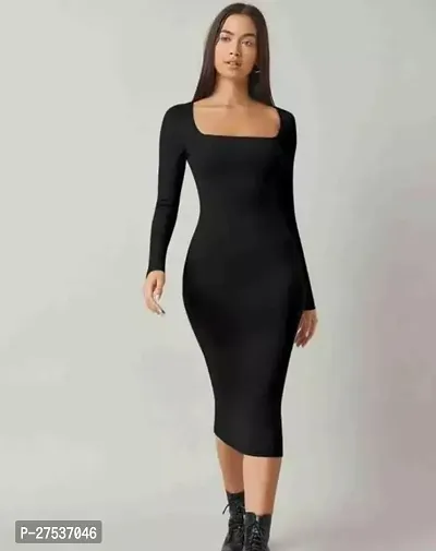 Womens Bodycon Dress One Piece Dress for Women PACK  OF 1