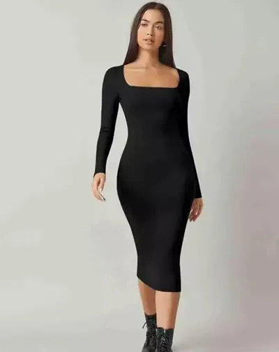 Trendy Lycra Dresses 