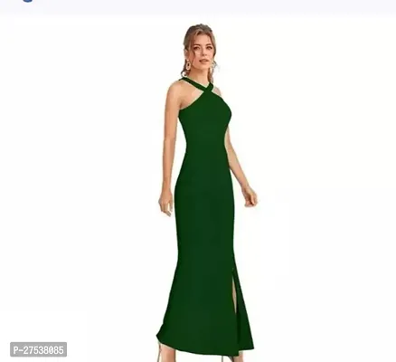 Women Bodycon Maxi Length Sleeveless Dress PACK OF 1-thumb0