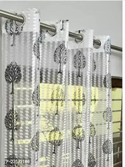 Stylish Polyester Printed Door Curtains- Pack Of 1-thumb0
