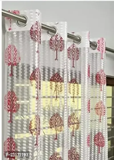 Stylish Polyester Printed Door Curtains- Pack Of 1-thumb0