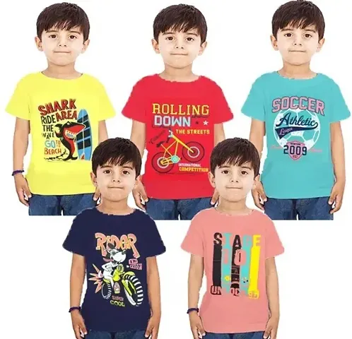 Kid's Boys T-Shirt and Hoodie Tees Combo Packs