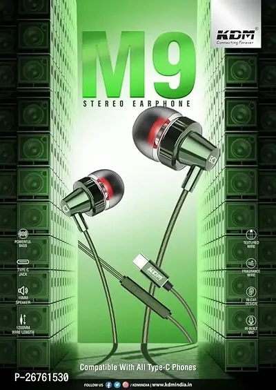 Stylish Kdm M9 Stereo Earphone