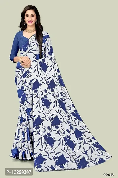 Trebdy Designer Printed Sarees