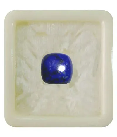 Lapis Lazuli Gemstone Cushion Square Shape Rashi Ratan