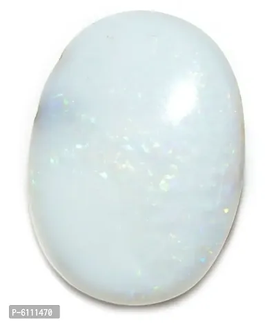 Fire Opal 2.25 Ratti 2.04 Carat Oval Shape Chakra Healing Gemstone-thumb2