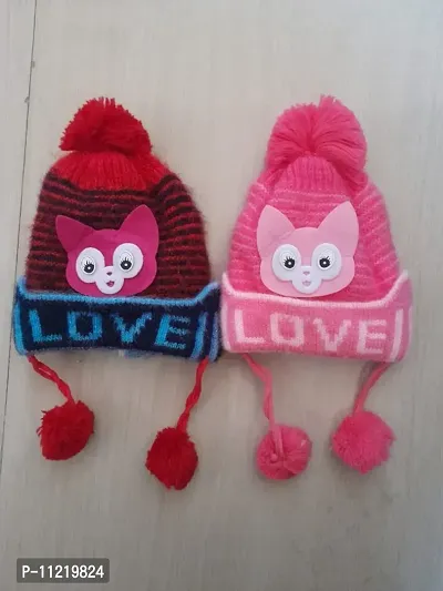 Love child cap(pack of 2) Size 1-2 years,2-3 years-thumb0