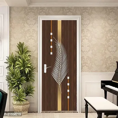 Aadee Craft 3D Printed Door Wallpaper For Door Self Adhesive Vinyl, Door Sticker Wallpaper Murals Peel And Stick Removable Vinyl For Home Decor,Water Proof (30X78 Inch)-thumb0