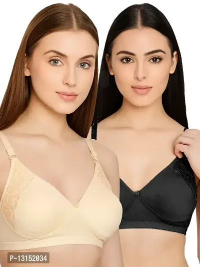 Buy Clothonics Women's Cotton Non-Padded Wire Free Bra Online In India At  Discounted Prices