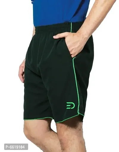 Mens Gym Shorts Running Shorts Badminton Shorts Green-thumb0