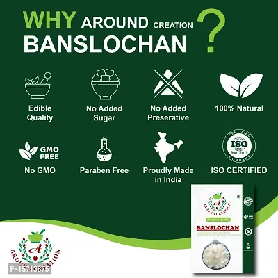 Around Creation Banslochan - Vanslochan - Tabashir - Silicic - Banslochan , 500 gm-thumb5
