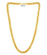 Alluring Golden Brass Chain For Men-thumb1