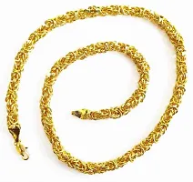 One Gram Gold Plated Chain  (MG607 C) Gold-plated Plated Brass Chain (20 Inch)Water And Sweat Proof Jawellery-thumb2