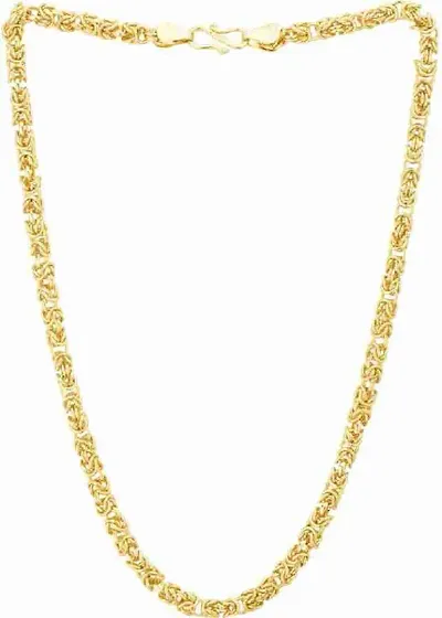 WIDOWCREATIONS One Gram Gold Plated Trendy Real Gold Designer Chain For Men  And Boy 20 Inch Gold-plated Plated Brass Chain Price in India - Buy  WIDOWCREATIONS One Gram Gold Plated Trendy Real