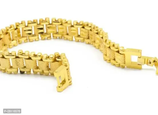 Elegant Brass Gold Plated Bracelets For Men-thumb2