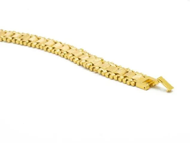 Trendy Designer Alloy Gold Plated Bracelet