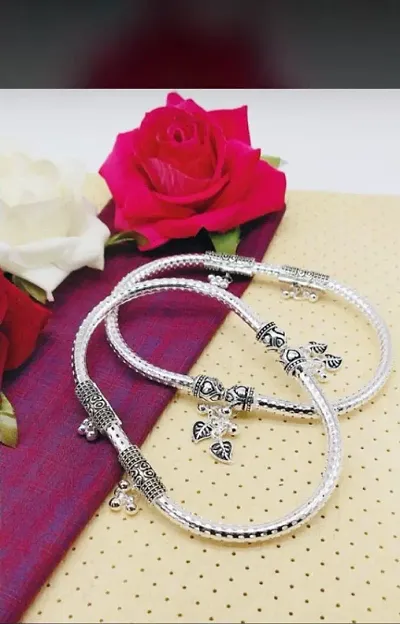 Alloy Silver Plated Anklets