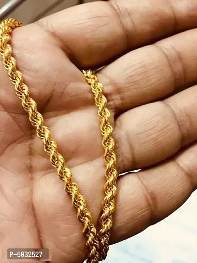 Trendy  Fancy Men Gold-plated Plated Brass Chain