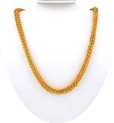 Men's Bestselling Gold Plated Brass Chain