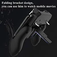 W10 Gamepad Handle Grip Wireless Controller Joystick With Metal Buttons Trigger Key For Android IOS Smart Phone Gaming Gamepad&nbsp;&nbsp;(Black, For Android, IOS)-thumb3