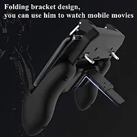 Best W10 (Gamepad With Dual Trigger) Portable Handle Mobile Holder Game Controller-thumb3