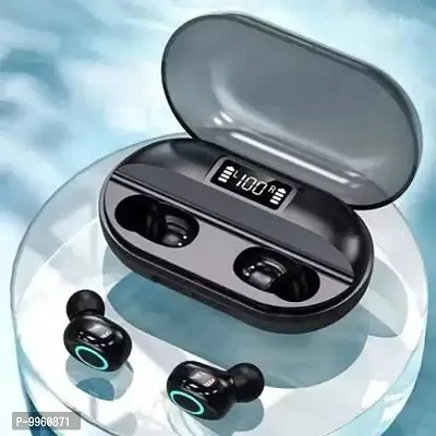 Latest Airdopes T2 Truly Wireless Earbuds With Mobile Power Bank Bluetooth Headset&nbsp;&nbsp;(Black, In The Ear)-thumb0