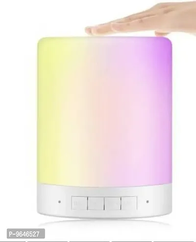 Attractive Portable LED Touch Lamp Wireless Bluetooth Speaker
