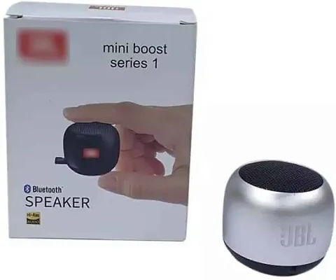 Trendy Ultra Mini Boost Portable Wireless Speaker For Indoor Outdoor Multipurpose Use