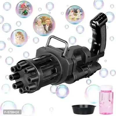 Bubble Machine Bubbles For Kids Cool Toys Gift Electric Bubble Gun And Toy Gun Water Gun&nbsp;&nbsp;(Multicolor)-thumb0