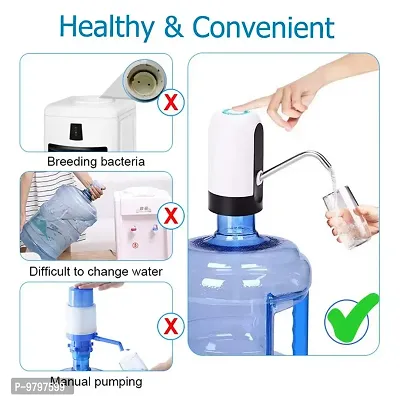 Useful Automatic Wireless Water Can Dispenser Pump With Rechargeable Battery For 20 Litre Bottle Bottled Water Dispenser-thumb3