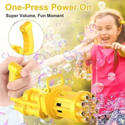 Plastic Bubble Gun For Kids