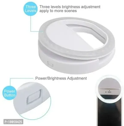 Hot Sale Rechargeable Mini LED Selfie Lamp Ring Light Fill Light Phone Flash Light Ring Flash&nbsp;-thumb2