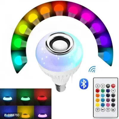 Multicolor Smart LED Music Light Bulb With Bluetooth Remote Controller Smart Bulb