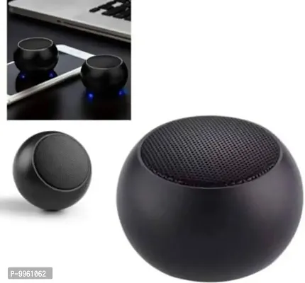 M3 Mini Portable Bluetooth Speaker (Black)-thumb0