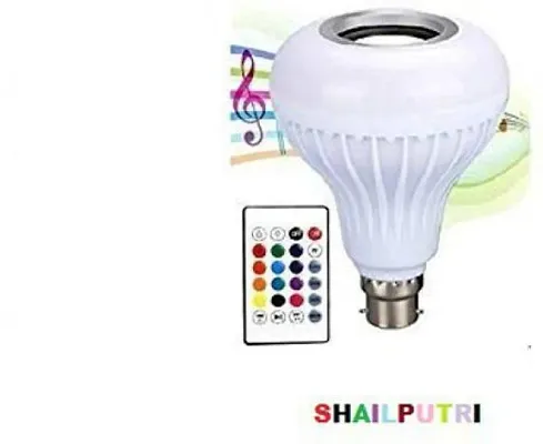 LED Wireless Light Bulb Speaker, RGB Music Bulb, B22 Base Color Changing With Remote Control For Party, Home,