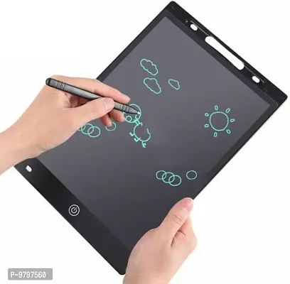 12 Inch Reusable Portable LCD E Writing Pad, Drawing Tablet Board Educational Toy For Kids And Student-thumb0