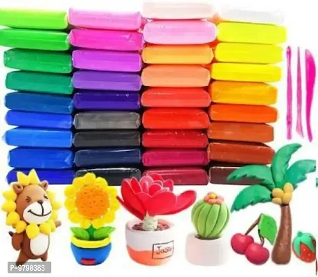 Clay Set For Kids Clay With Tools Different Color Clay Toy For Kids Multicolor Clay Diy Ultra Light Modelling Bouncing Clay For Kids&nbsp;-thumb0