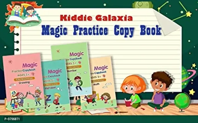 Early Childhood Education Magic Book For Kids Learning Sank Magic Practice Copybook Magic Calligraphy Set Practical Reusable Writing Books Is Also An Excellent First Step To Prepare For School