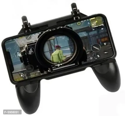 Best W10 Wireless Gamepad Phone Holder Support Gamepad&nbsp;&nbsp;(Black, For Android, IOS)-thumb0