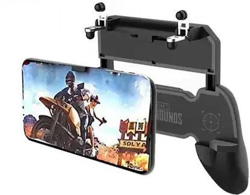 Multi-Function Game Controller W10 Pugb Free Fire Joy Gamepad Gamepadnbsp;nbsp;(Black, For Android)