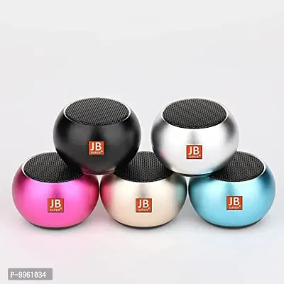 Wireless Bluetooth Mini M3 Boost Metal Portable Speaker 5 W Bluetooth Speaker&nbsp;&nbsp;(Black, Blue, Stereo Channel)