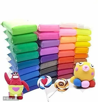 Clay For Kids Diy Ultra Light Modeling Bouncing Clay Kids 12 Different Color Clay Creative Art For Children Bouncing Clay With Tools&nbsp;-thumb0