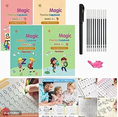 Handwriting Improvement Kit Early Childhood Education Magic Book For Kids Learning Sank Magic Practice Copybook Magic-thumb0
