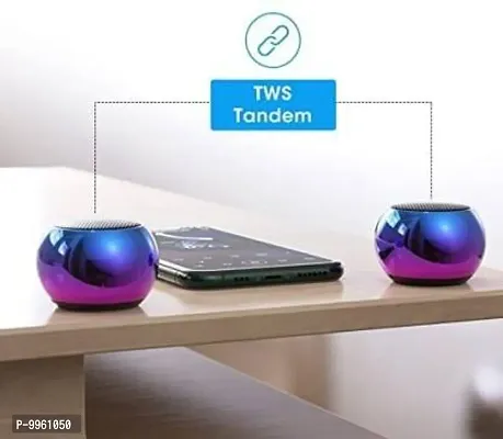 Mini Speaker Boost M6 Bluetooth Speaker 5 W Bluetooth Speaker&nbsp;&nbsp;(Silver, 2.0 Channel)